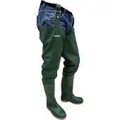 Shimano Fishing Pvc Thigh Wading Boots Groen EU 40 Man