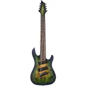 Cort KX508 MS II Marina Blueburst 8-snarige elektrische gitaar