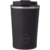AYA&IDA - CUP2GO - thermosbeker - koffiebeker - coffee to go - reisbeker - meenemen - 380ml - MATTE BLACK