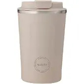 AYA&IDA - CUP2GO - thermosbeker - koffiebeker - coffee to go - reisbeker - meenemen - 380ml - CREAM BEIGE