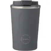 AYA&IDA - CUP2GO - thermosbeker - koffiebeker - coffee to go - reisbeker - meenemen - 380ml - DARK GREY