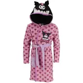 Mister License Hallo Kitty Kuromi kinderbadjas 7 - 8 jaar / 122 - 128 cm