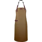 Xapron - Dallas Schort met Nekband Leer Camel - Leer - Camel