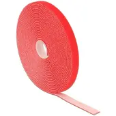 DeLOCK Klittenband rol 13mm / rood (10 meter)