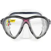 Cressi Masque Big Eyes Evolution Clear - Couleur - Clear/Rose