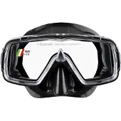 Cressi duikmasker Sirena Mask, premium kwaliteit, uniseks, voor volwassenen, geschikt voor duiken en snorkelen