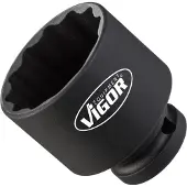 Vigor V4478 V4478 Buiten-dubbel-zeskantprofiel Slagadapter 36 mm 1/2 (12,5 mm)