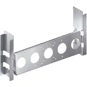 Rittal 2383060 19 inch Monitorhouder voor patchkast Vast inbouw Verzinkt