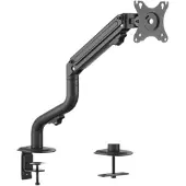 Gembird Monitorarm met gasveer (zwenkbaar), 13”-32”, max. 8 kg