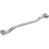 Hazet Dubbele ringsleutel open gebogen 10x11mm