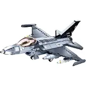 Sluban ModelBricks F16 Falcon Fighter vliegtuig bouwspeelgoed - Constructiespeelgoed modelbouw - bouwdoos met 521 bouwstenen - M38-B0891 vanaf 10 jaar