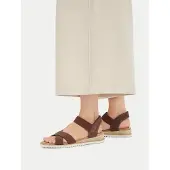 SKECHERS 114418 Desert Kiss - Golden Sandalen | Maat 40 Dames Bruin