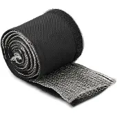 DeLOCK EMI Shielding braided sleeve with hook-and-loop fastener heat resistant 1 m x 16 mm black
