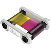 Evolis High Trust YMCKO Color Ribbon - couleur (cyan, magenta, jaune, noir résine, revêtement transparent) - ruban d'impression (couleur)