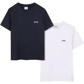 BOSS J52680 T-shirt Met Korte Mouwen 2 Eenheden
