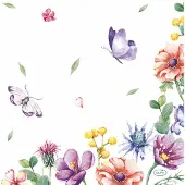 Duni Servetten Breezy Butterflies 33 × 33 cm