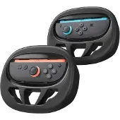 Spigen Joy-Con Handgreep Geschikt voor Nintendo Switch 2 (2025) | Controller Grip | Ergonomisch | Schokbestendig | Zwart