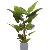 Oosterik Home Allocasia groen 140 cm kunstplant
