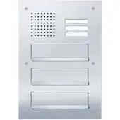 Siedle 200048183-00 CL 411 BD2A 03 B Postvanger Staal niet roestend Zilver