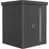 Biohort Berging Neo 1A 180x180 Donkergrijs Metallic