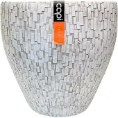 Capi Europe Bloempotten wit 39 cm set van 2 capi europe