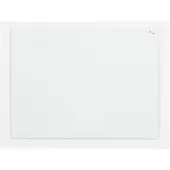Franken glasbord, magnetisch, wandmontage in staand en liggend formaat, veiligheidsglas, zuiver wit, 1200 x 1500 mm