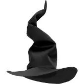Widmann Accessoires voor Halloween heksenhoedjes voor maffe witches