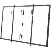 EcoFlow Set bevestigingshaken voor balkoninstallatie, beugel voor balkonzonne-installatie (zwart, geschikt voor vaste zonnepanelen van 400W en andere modellen)