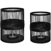 Hubsch Hexa lantaarn set van 2 stuks - 031505