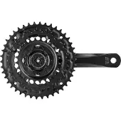 Shimano Tourney FC-TY501 Crankstel 175 mm - 42/34/24T - 3x6/7/8-Speed - Vierkante As - Zonder Kettingbeschermer - Zwart
