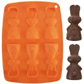 Orion Siliconen vormpje voor oranje konijntjeskoekjes en pralines SILLINIE
