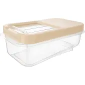Orion Beige opbergcontainers voor capsules, poeders en voedingsmiddelen, 5 liter