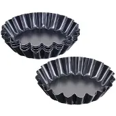 Orion Metalen taartvormpjes 11 cm, 6 stuks.