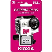 Kioxia Geheugenkaart - - Exceria Plus U3 V30 - 512 Go - Klasse 10 - microSD