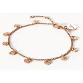 Purelei Armband 'Malihini Coin' rose-goud