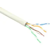 ACT UTP Cat6 netwerkkabel, 100 meter, Cat6, beige