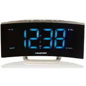 Blaupunkt Radio-wekkerradio CR7BK - Digitale FM-radio-tuner - Scherm 1.85 inch
