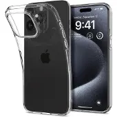 Spigen Liquid Doorzichtig iPhone 15 Pro Hoesje Transparant