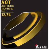 BlackSmith ABR-1254 Nano-Carbon Coated Bronze Akoestische Gitaarsnaren (12-54)
