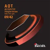 BlackSmith APB-0942 Nano-Carbon Coated Phosphor Bronze Akoestische Gitaarsnaren (9-42)