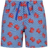 CMP Gestreepte zwemshort met krabmotief kind | Maat 8 ans