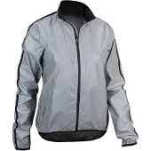 Avento Reflecterend Jack - Dames - Full Reflective - Zilver - Maat 42