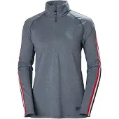 Helly Hansen Dames sweatshirt met 1/2 rits edge