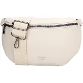Charm London Pentonville Heuptas - Crossbody Schoudertasje - Festival Tasje - Fanny Pack - Gebroken wit