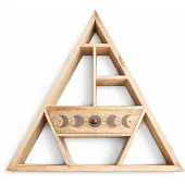 Ancient Wisdom Driehoekig wandrek met lade