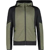 CMP Fleece hooded vest Grid Tech