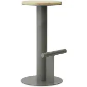 Normann Copenhagen Pole barkruk 75cm pine/grey
