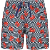 CMP Gestreepte zwemshort met krabmotief kind | Maat 16 ans