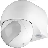 Pro compacte PIR bewegingssensor voor buiten (IP44) - 12m bereik - muurbevestiging / wit