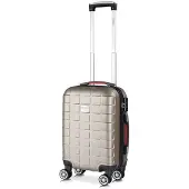 Monzana Reiskoffer Exopack Champagne ABS M TSA